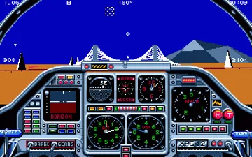 Chuck Yeager's Advanced FlightTrainer 2.0 screen shot game playing